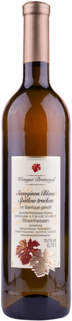 Produktfoto: 2015 Sauvignon Blanc Spätlese trocken